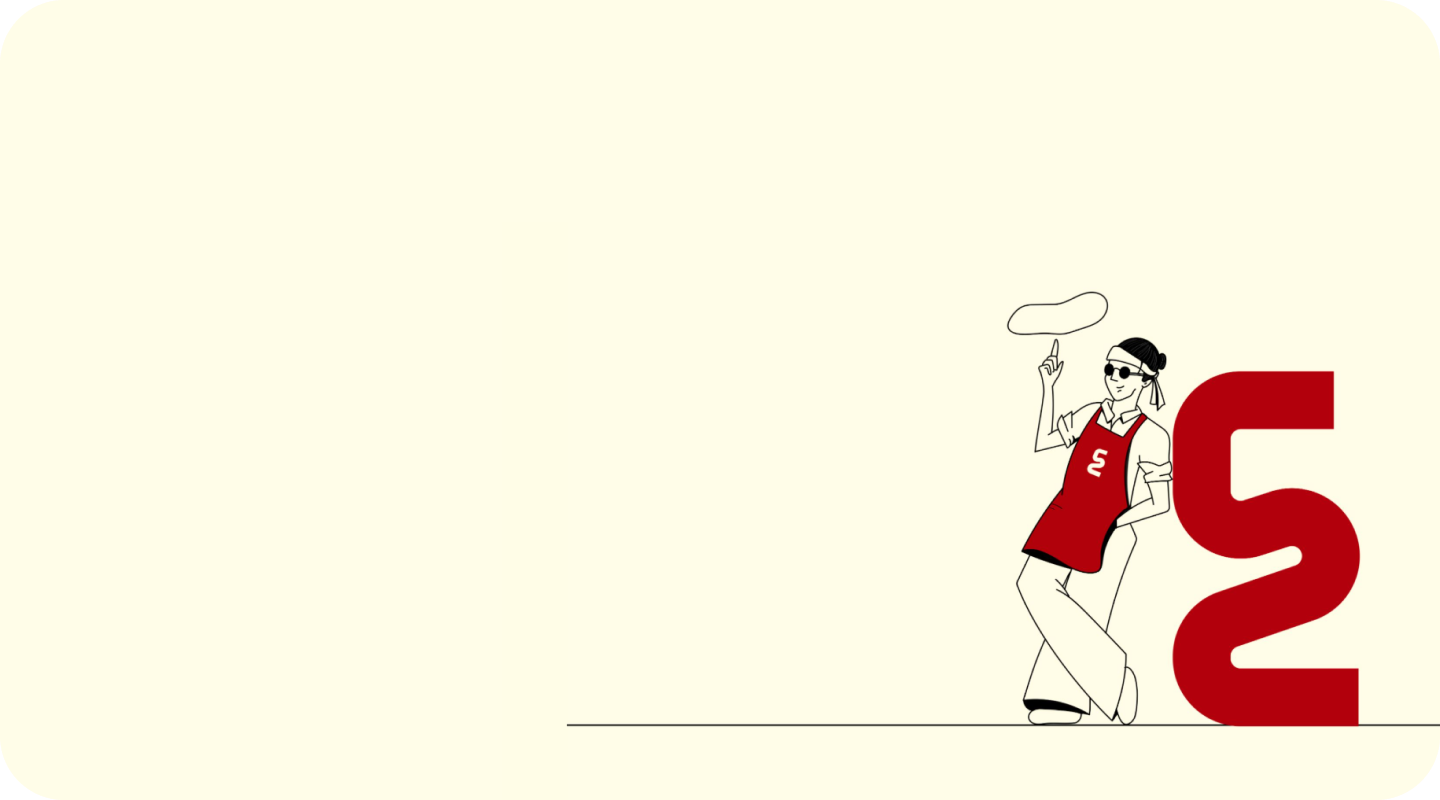 PIZZA E — brand divider